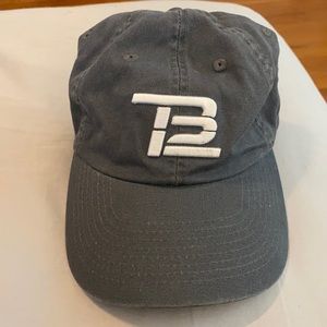 Gray TB12 hat